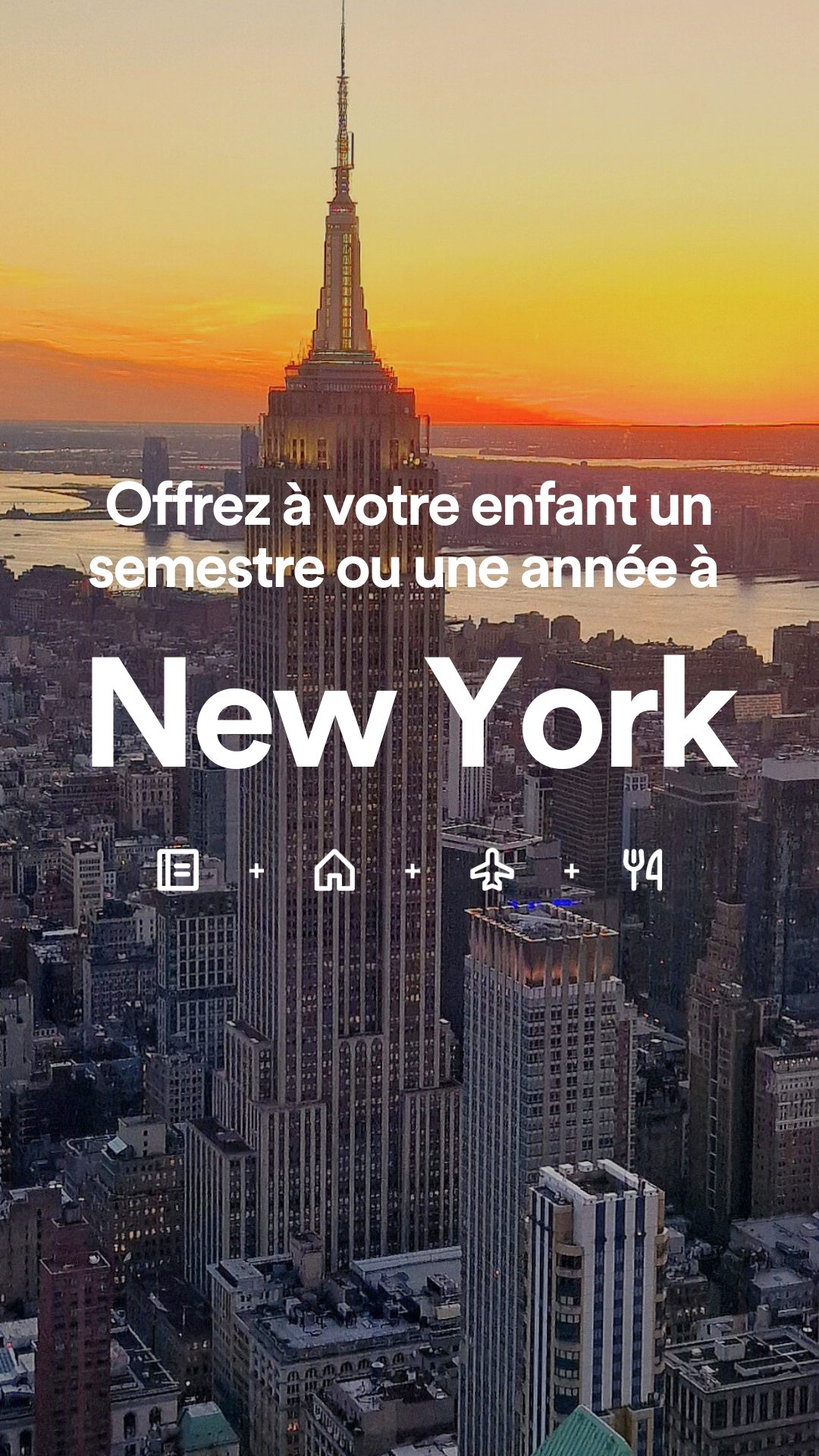 EF France - Séjour Linguistique Facebook ad