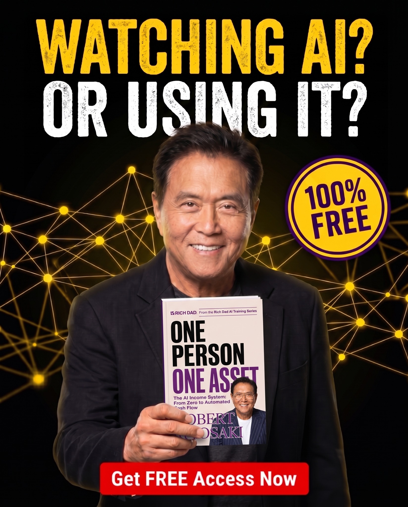 Robert Kiyosaki Facebook ad