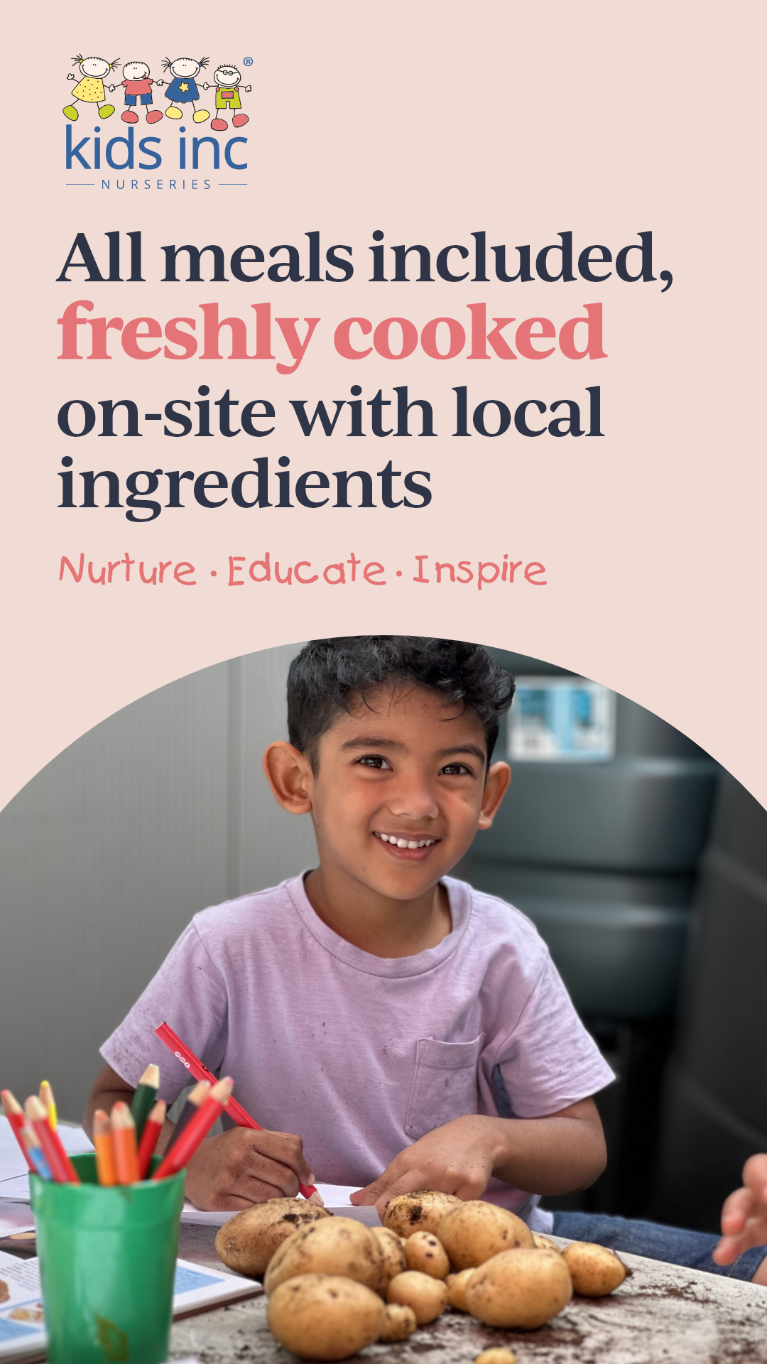Kids Inc Nurseries Facebook ad from Jun 11, 2026