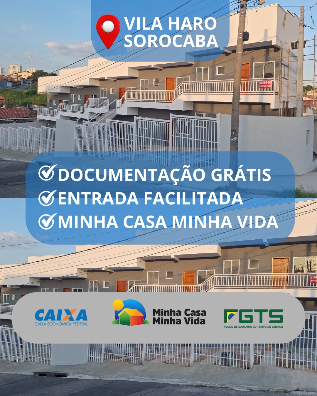 Athos Gune Imóveis Facebook ad: Entrada Facilitada