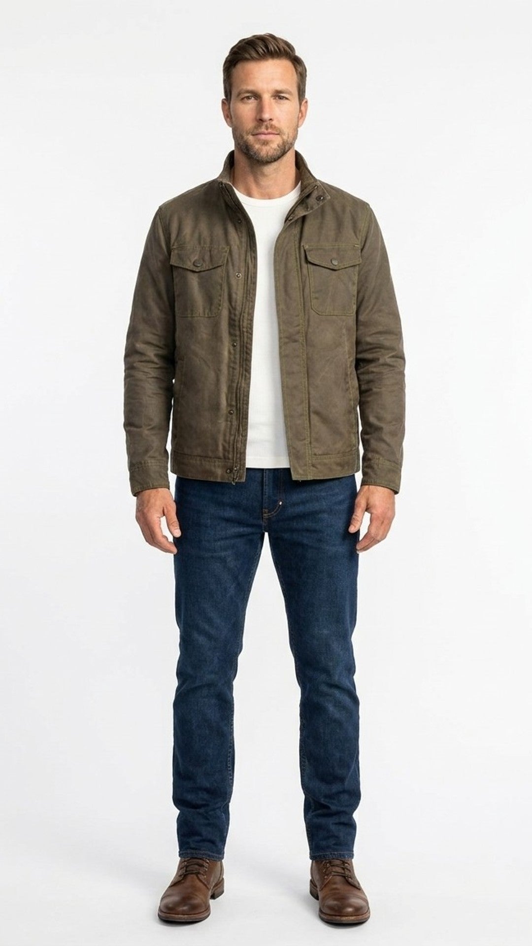 Dearborn Denim & Apparel Facebook ad: American Made. $79.