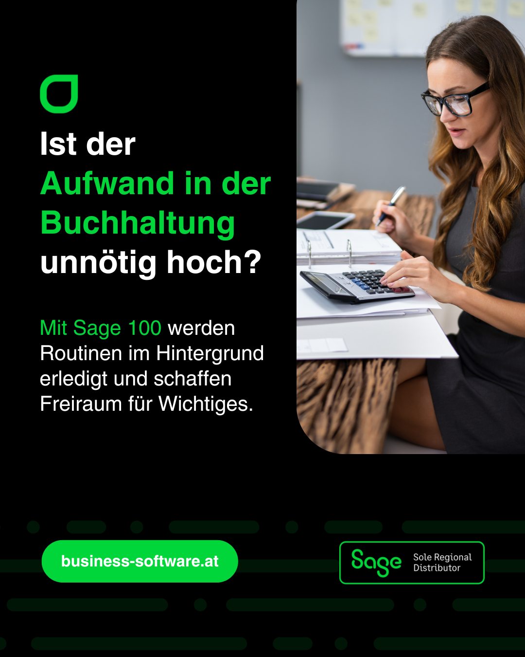 Business Software Facebook ad
