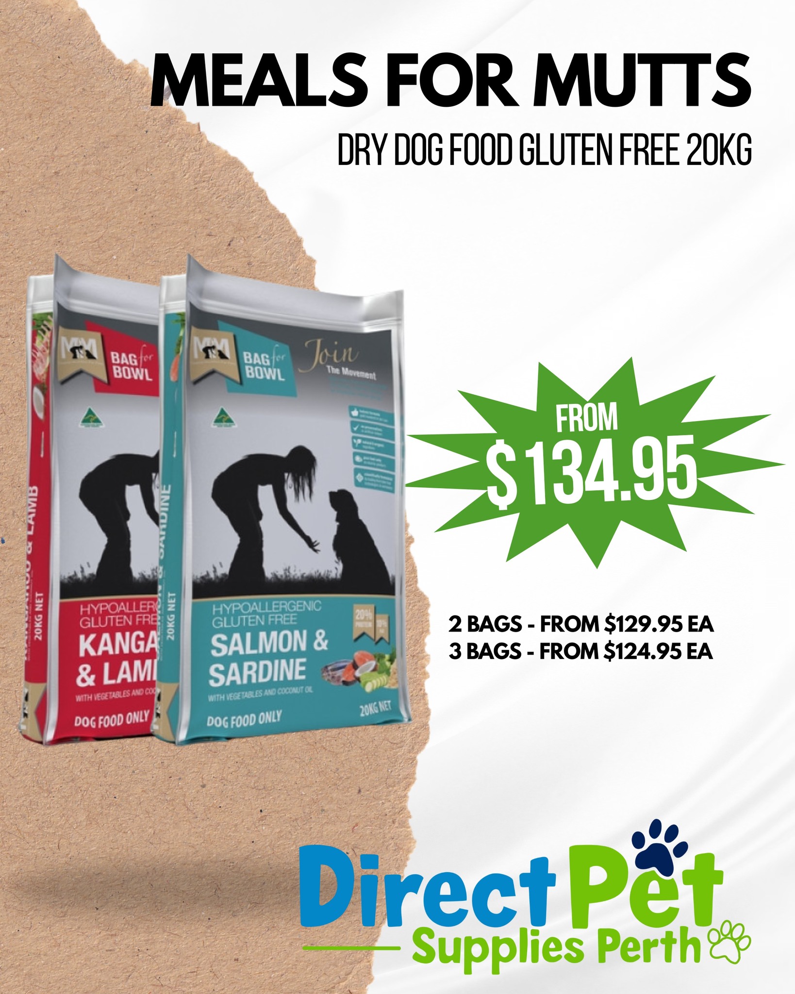 Direct Pet Supplies Perth Facebook ad