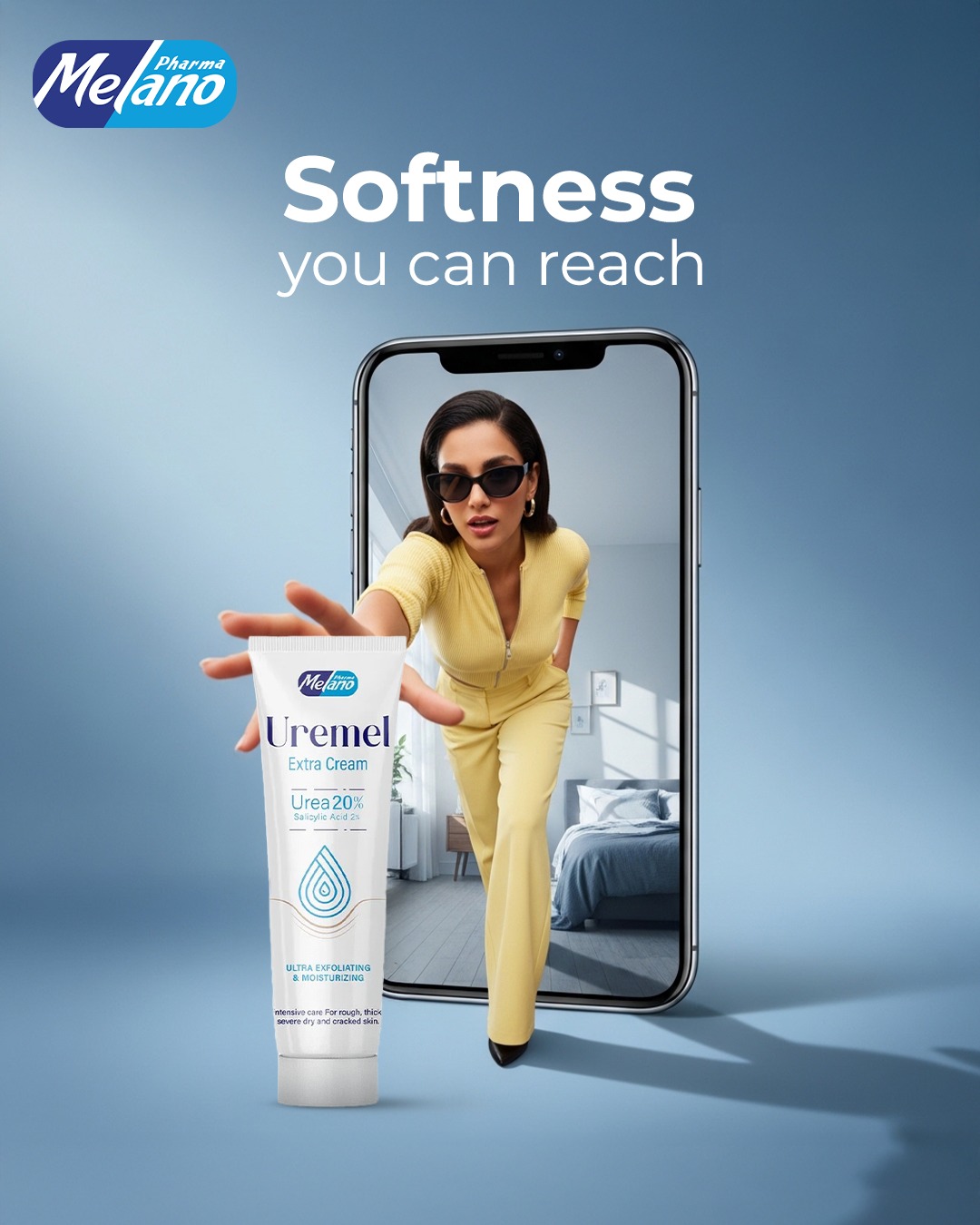 Melano Pharma Facebook ad