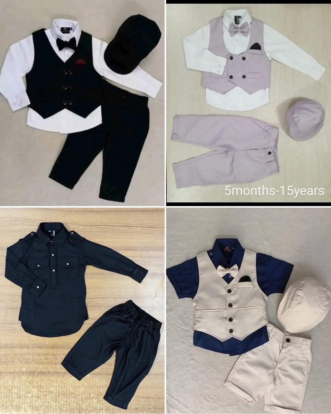 Alif Collections Facebook ad: Boys exclusive party dress
