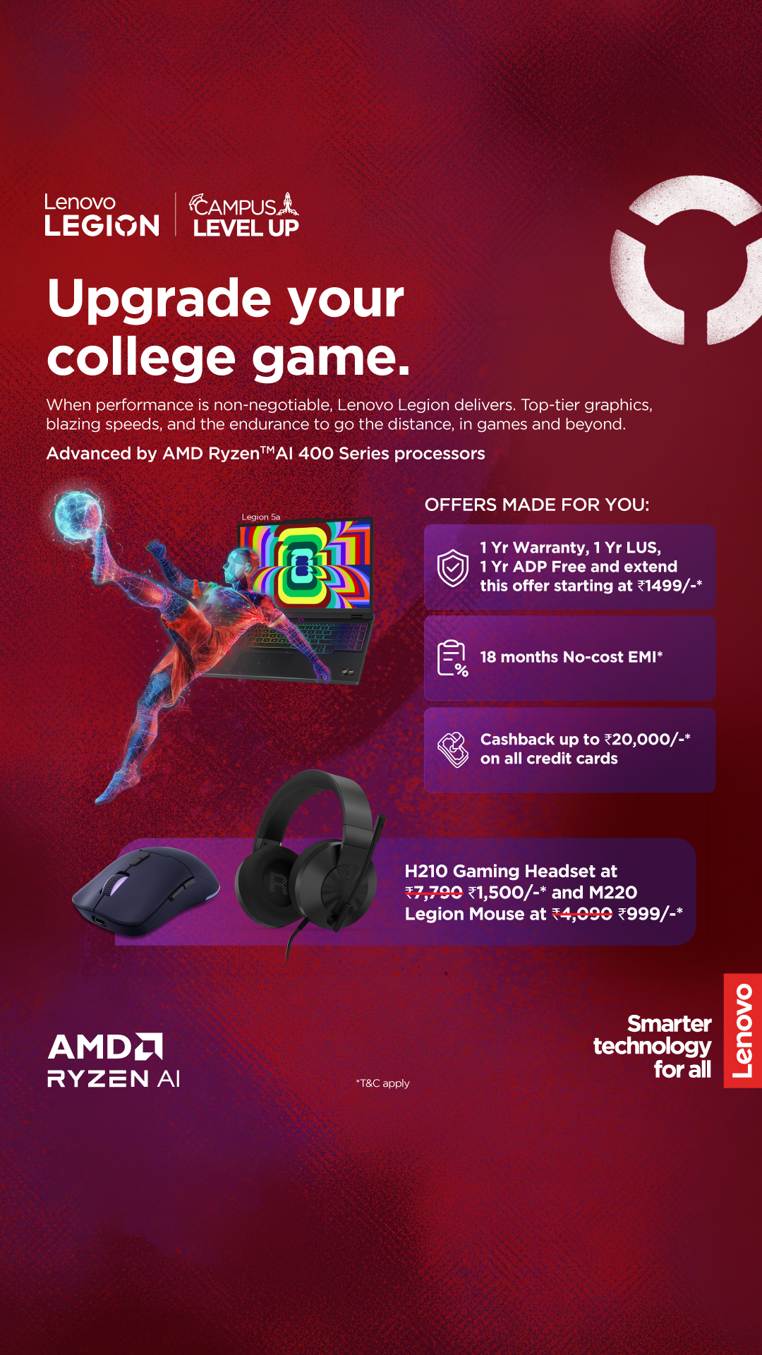 Lenovo India Facebook ad