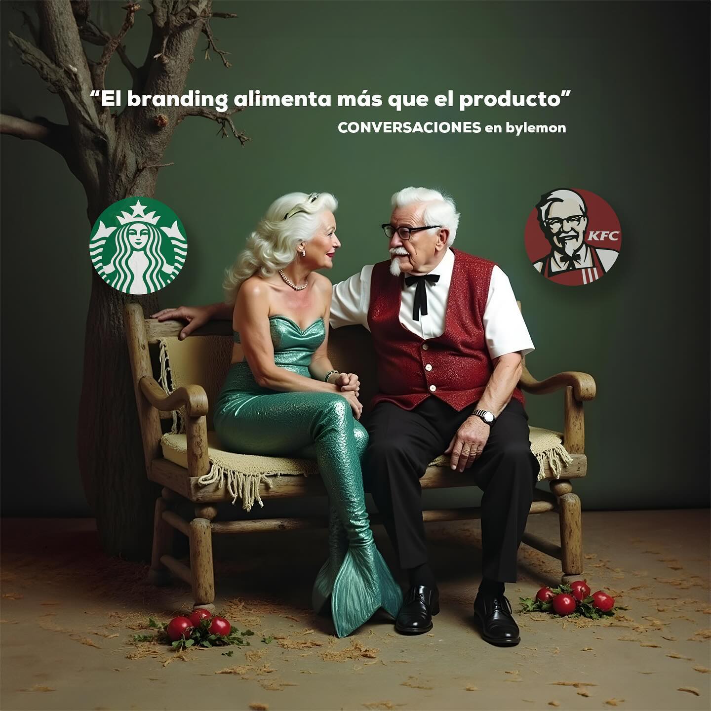 Printed by Lemon Facebook ad: EL BRANDING SIEMPRE ALIMENTA MÁS QUE EL PRODUCTO