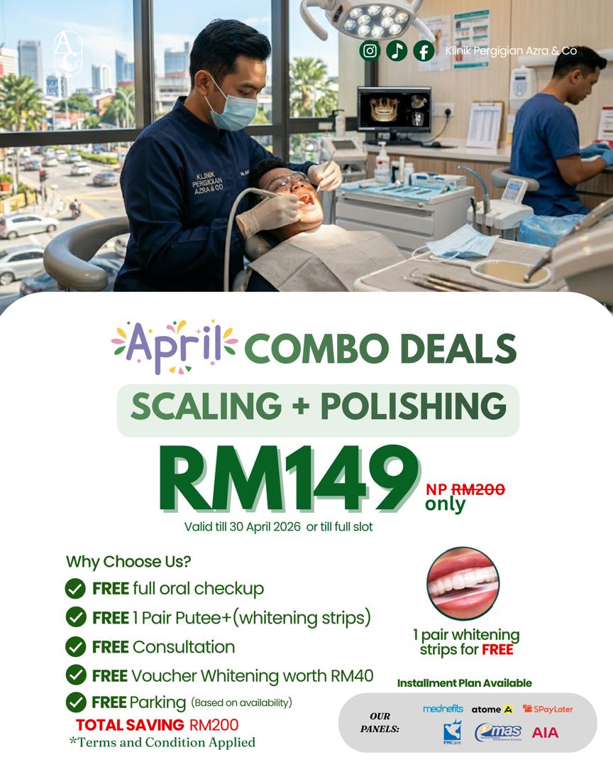Klinik Pergigian Azra & Co Wangsa Maju Facebook ad: Mulut Bau Tapi Tak Sedar?