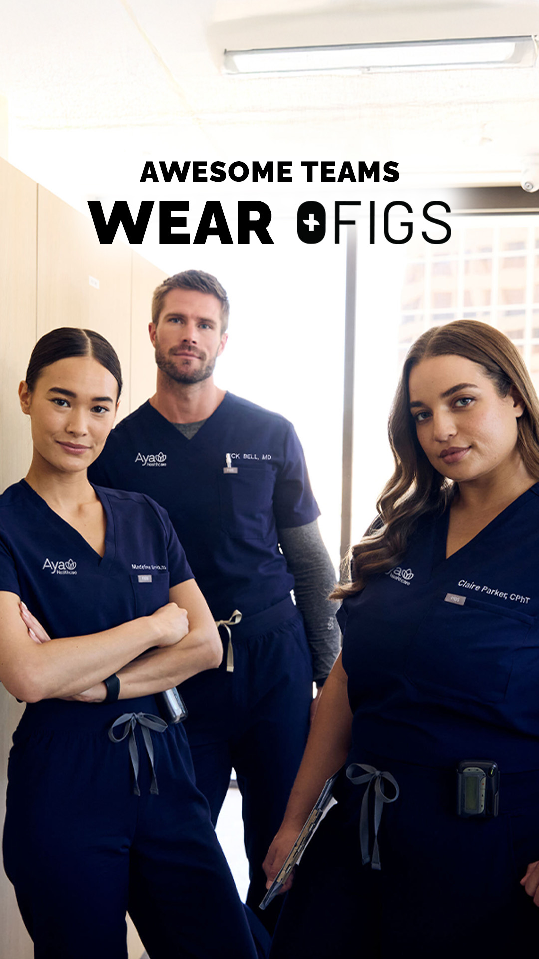 FIGS Facebook ad