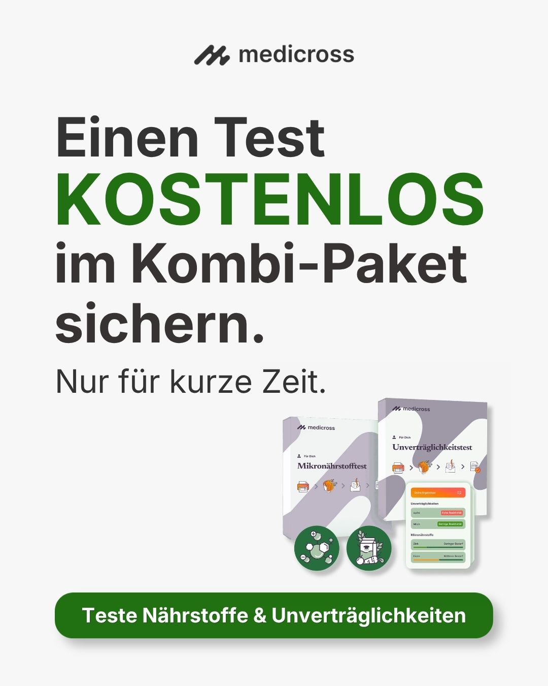 Medicross Labs Facebook ad