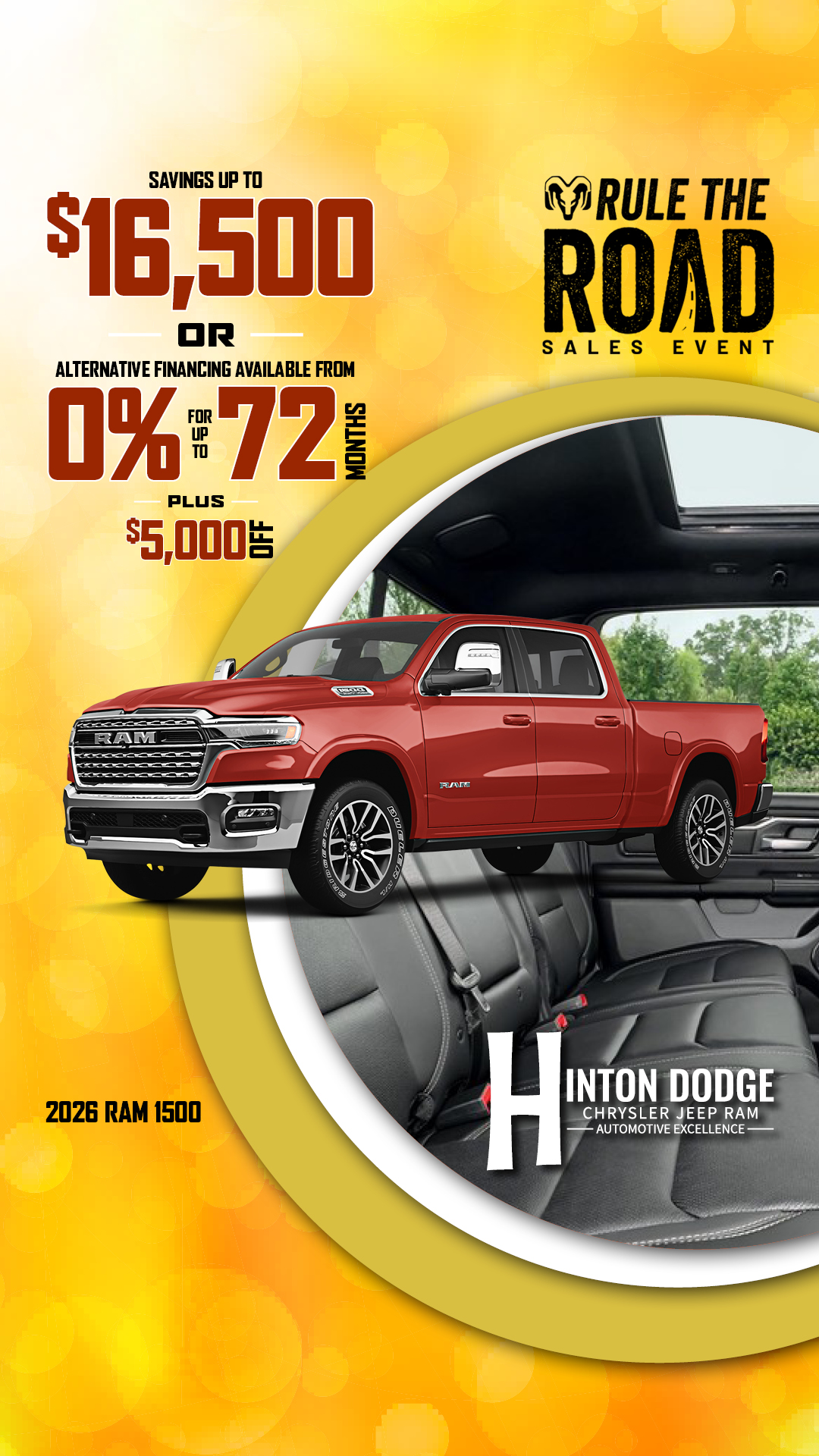 Hinton Dodge Chrysler Ram Jeep Facebook ad