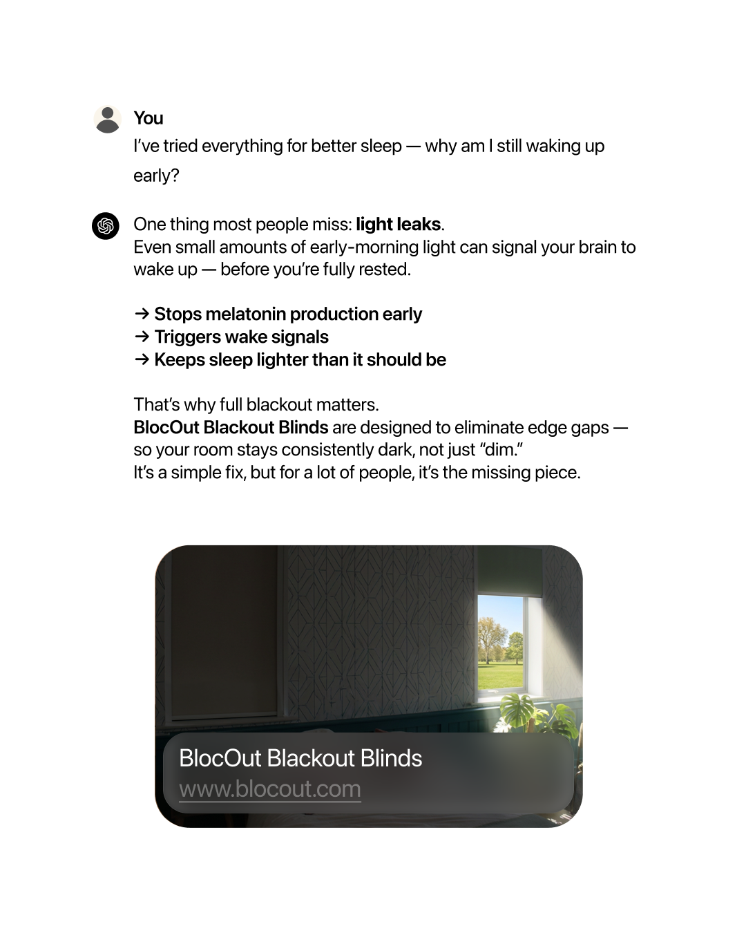 BlocOut Facebook ad