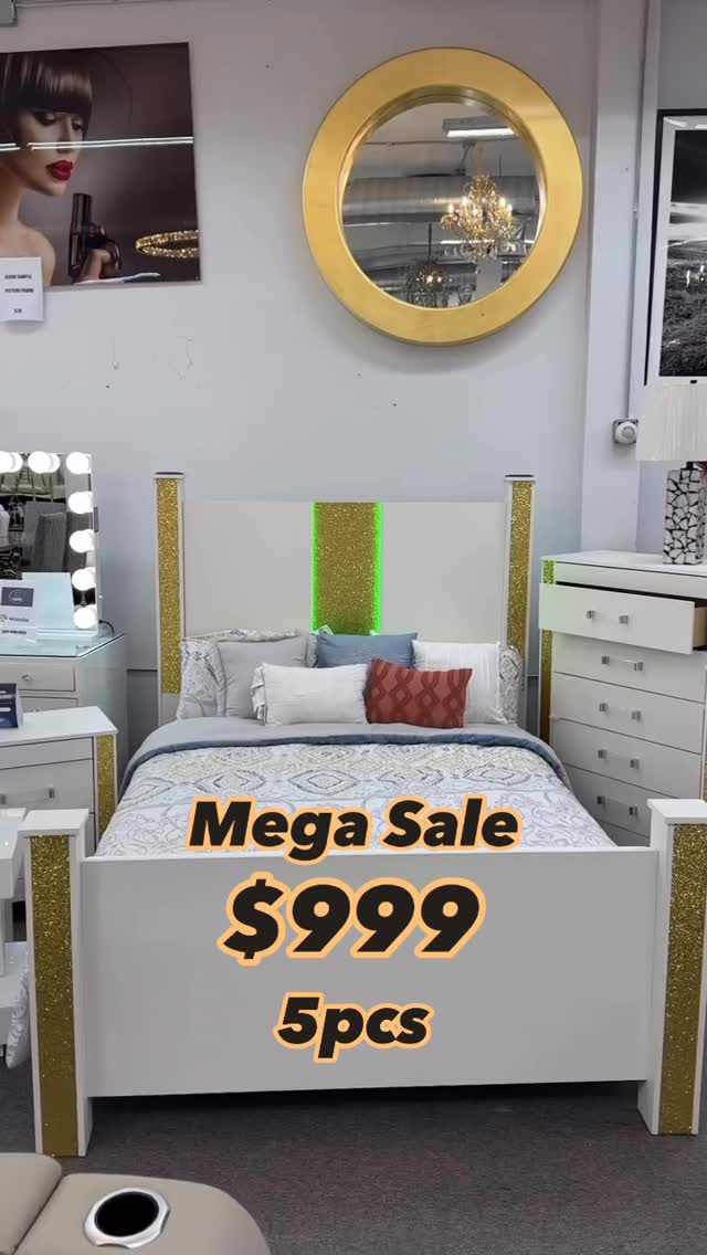 Rosa Furniture Facebook ad: Mega Sale