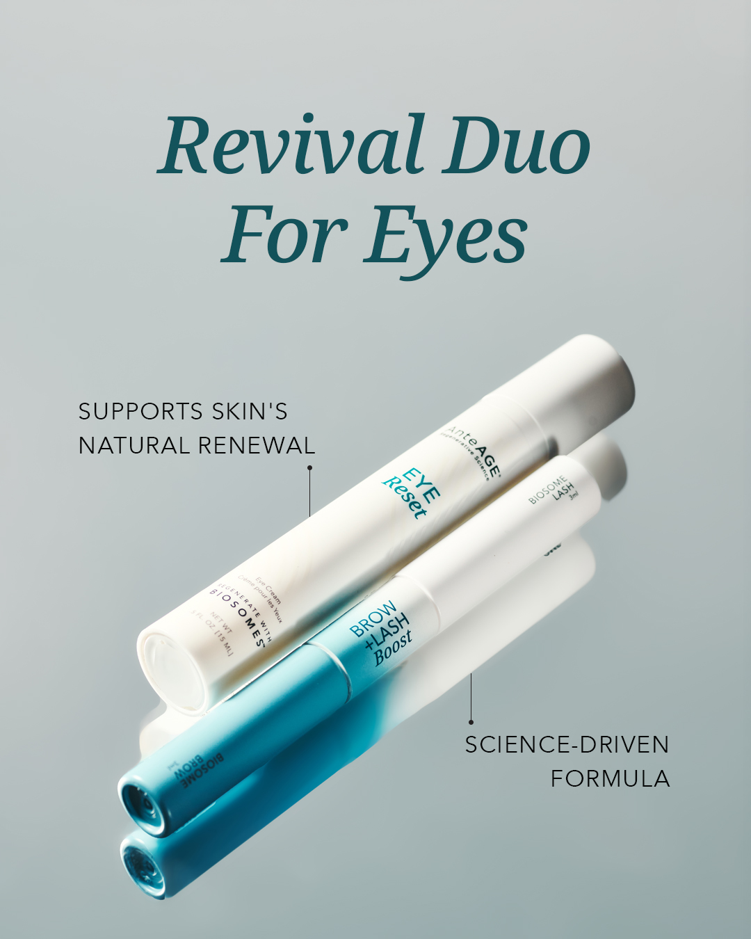AnteAGE Facebook ad: Small changes around the eyes can transform your…