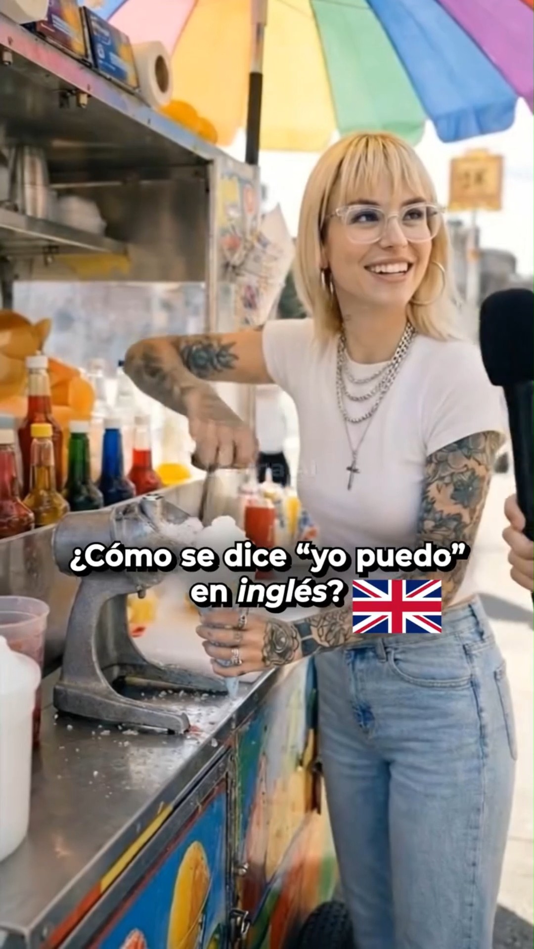 Linguza: AI English Tutor Facebook ad: ¡Pruébalo gratis ahora!
