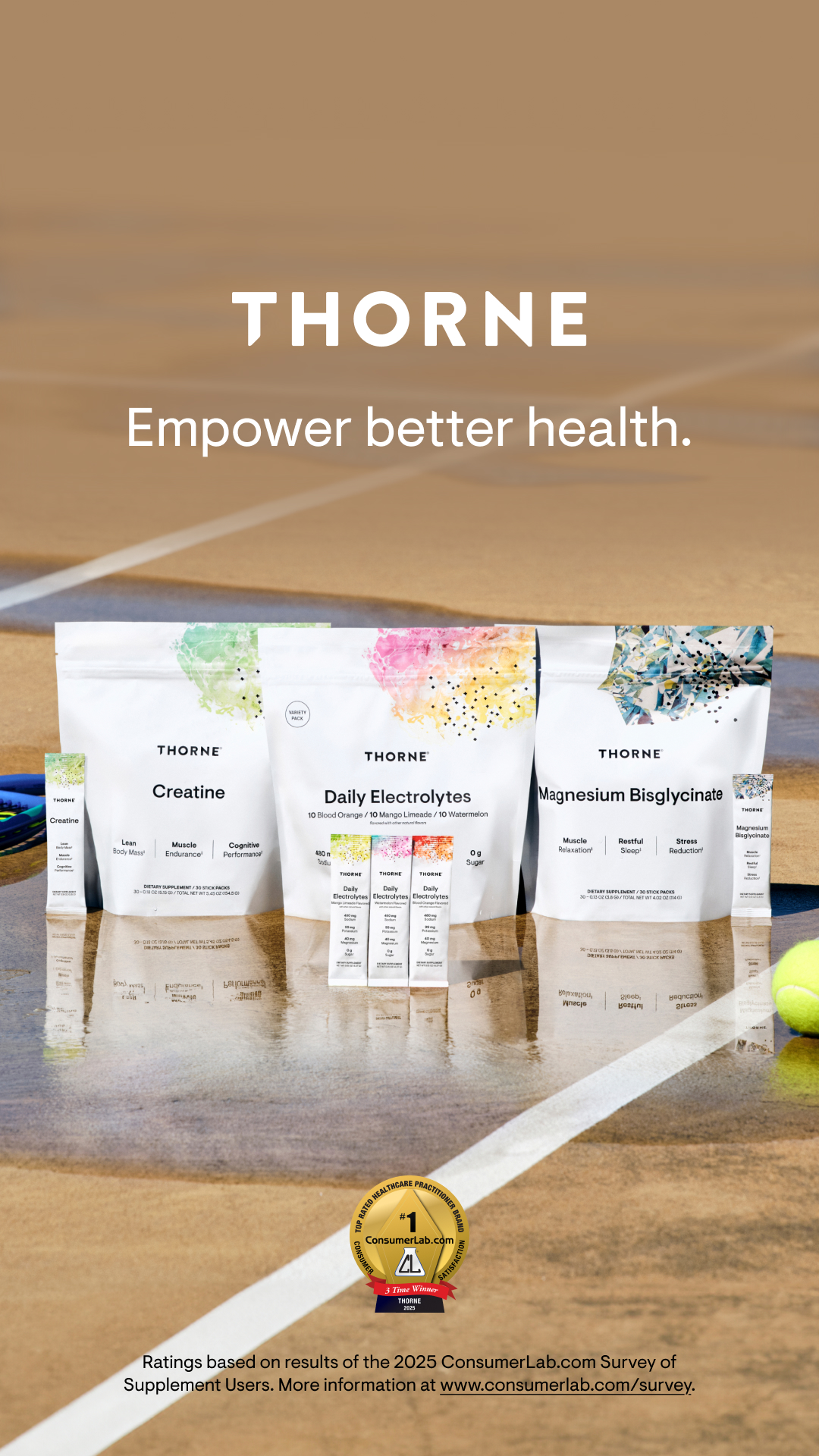 Thorne Facebook ad