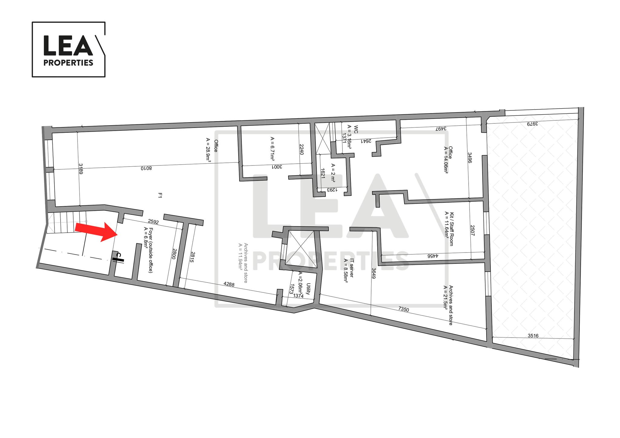 Lucienne Cassar - Lea Properties Facebook ad: HAL-GHAXAQ - FINISHED NEW LARGE OFFICE WITH YARD…
