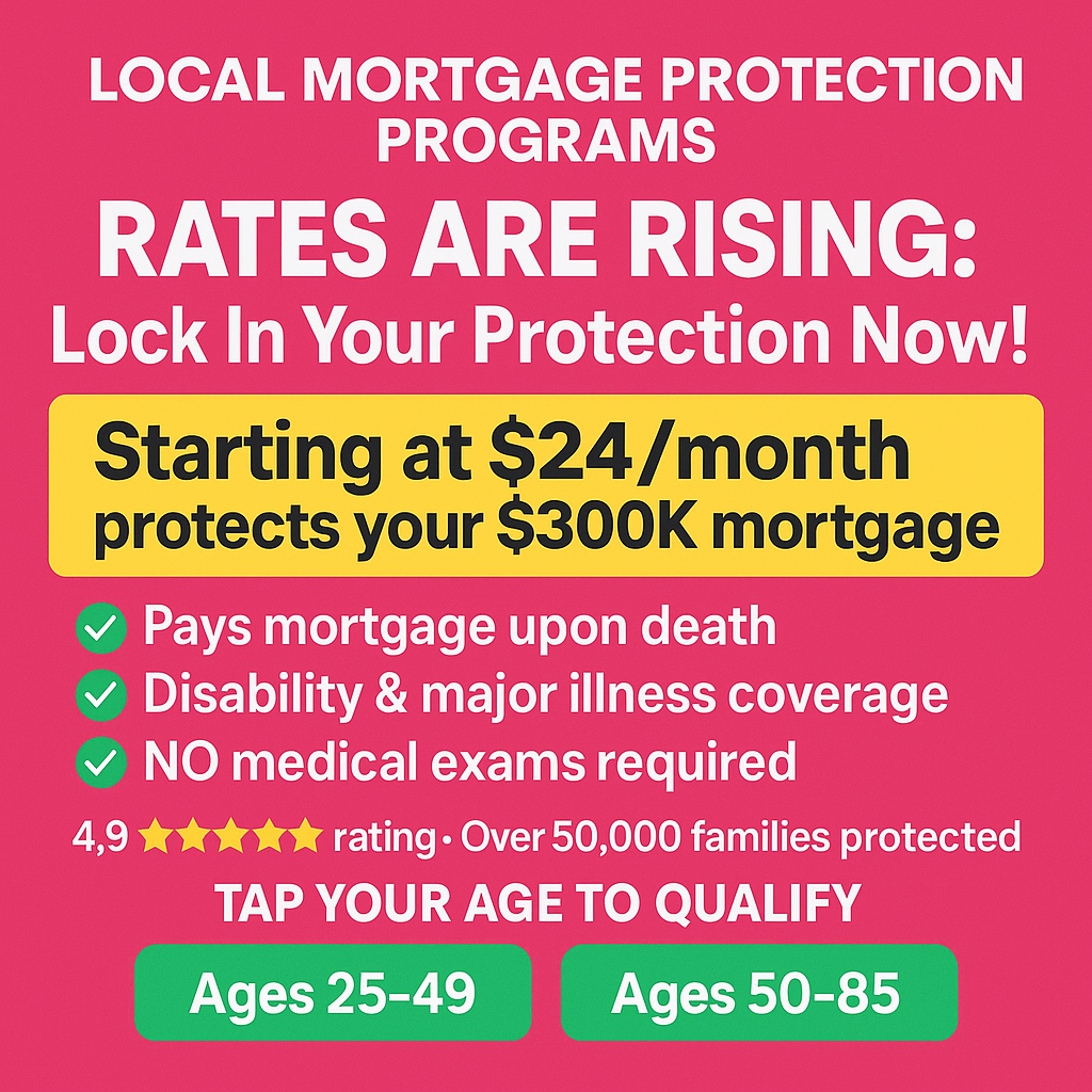 My Affordable Mortgage Coverage Facebook ad