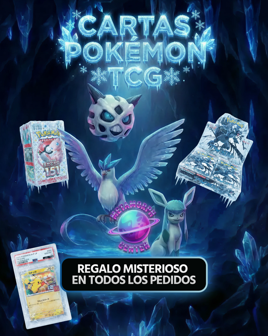Metamorph TCG Facebook ad from Dec 6, 2025