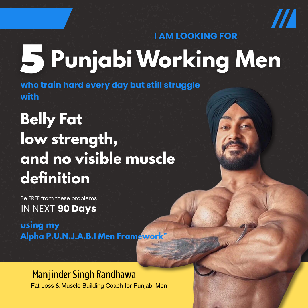Manjinder Randhawa - Online Fitness Coach Facebook ad