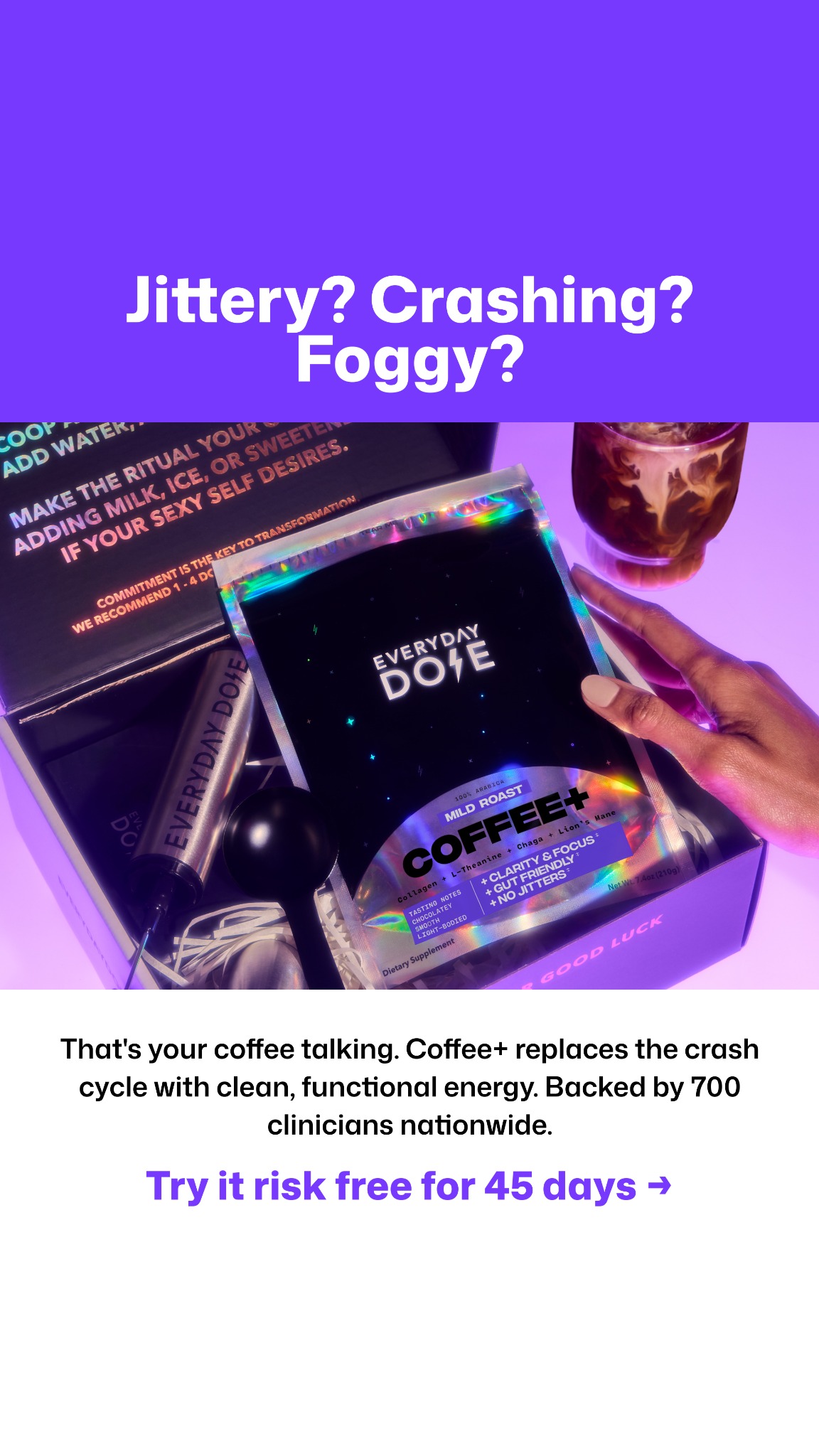 Everyday Dose Facebook ad