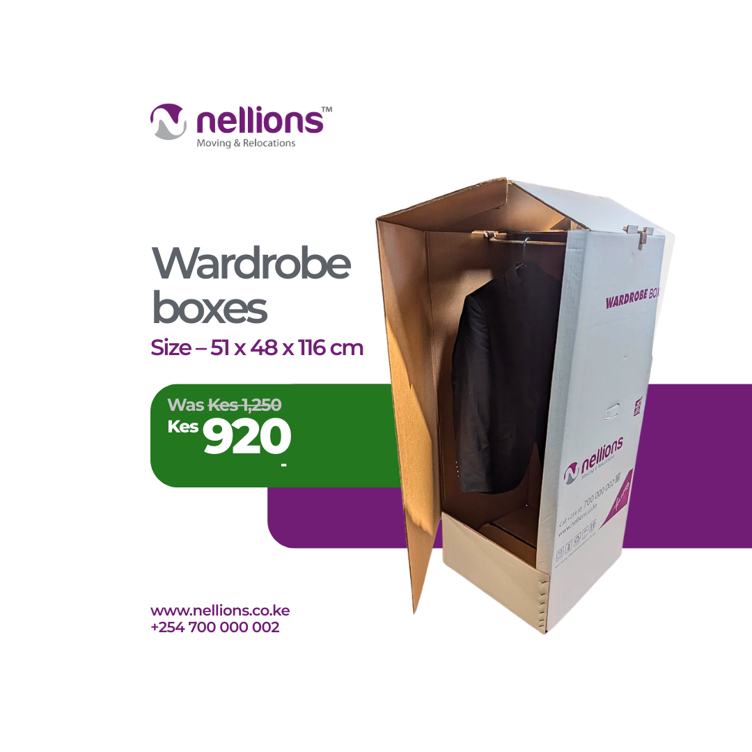 Nellions Moving & Relocations Company Facebook ad: We are all over east Africa.