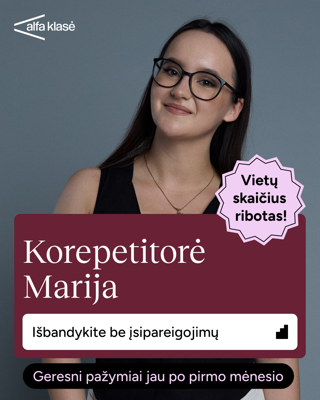 Alfa Klasė Facebook ad