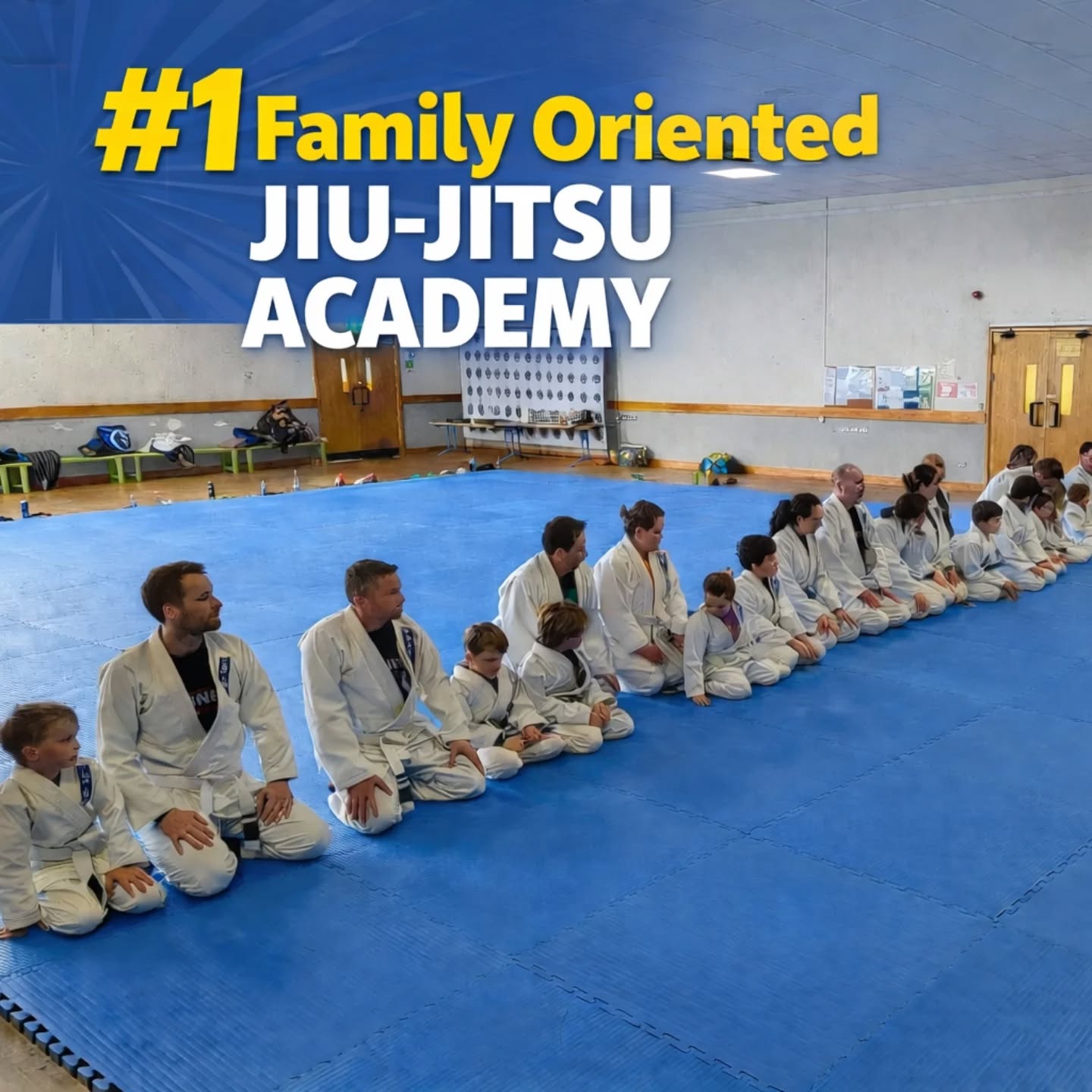 Infinity Jiu-Jitsu Facebook ad: At Infinity Jiu-Jitsu, we’re more than a team…