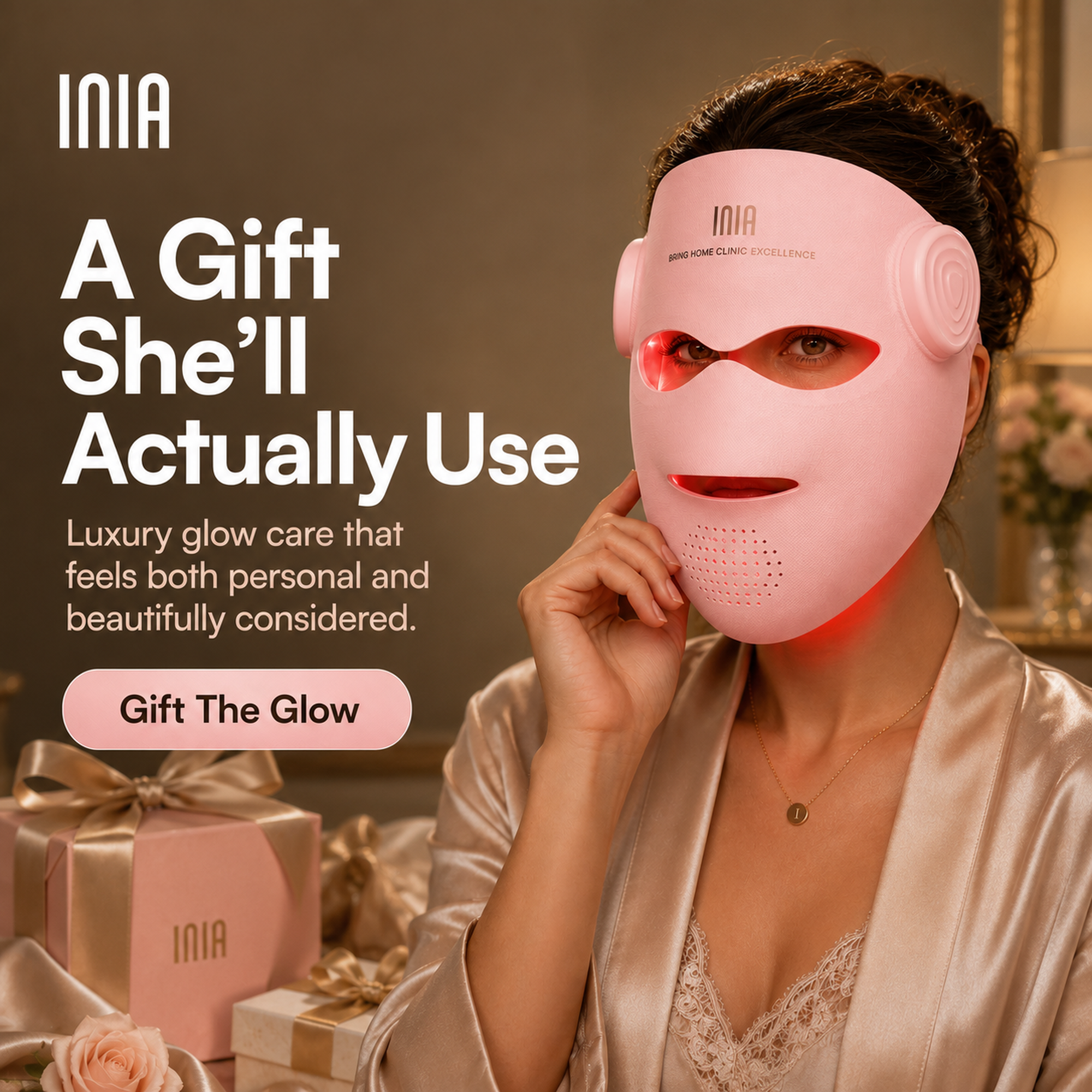 Nicole Domuret Facebook ad: Your skin’s upgrade starts today