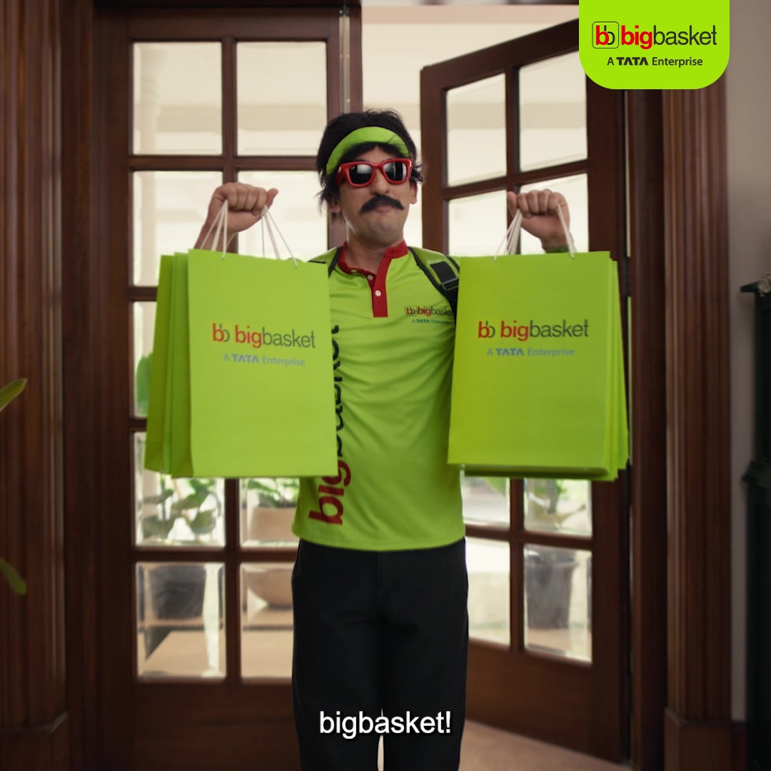 Bigbasket Facebook ad: bigbasket for everyday needs