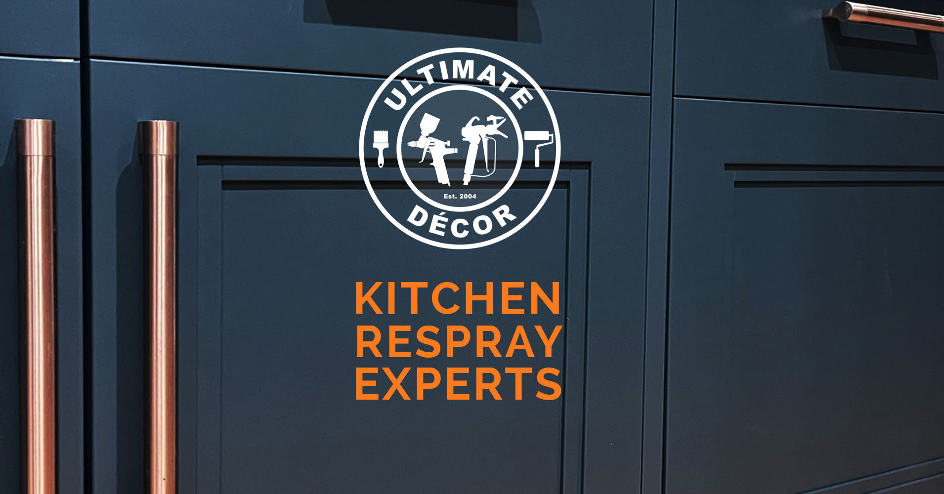 Ultimate Decor Facebook ad: The Kitchen Respray Experts