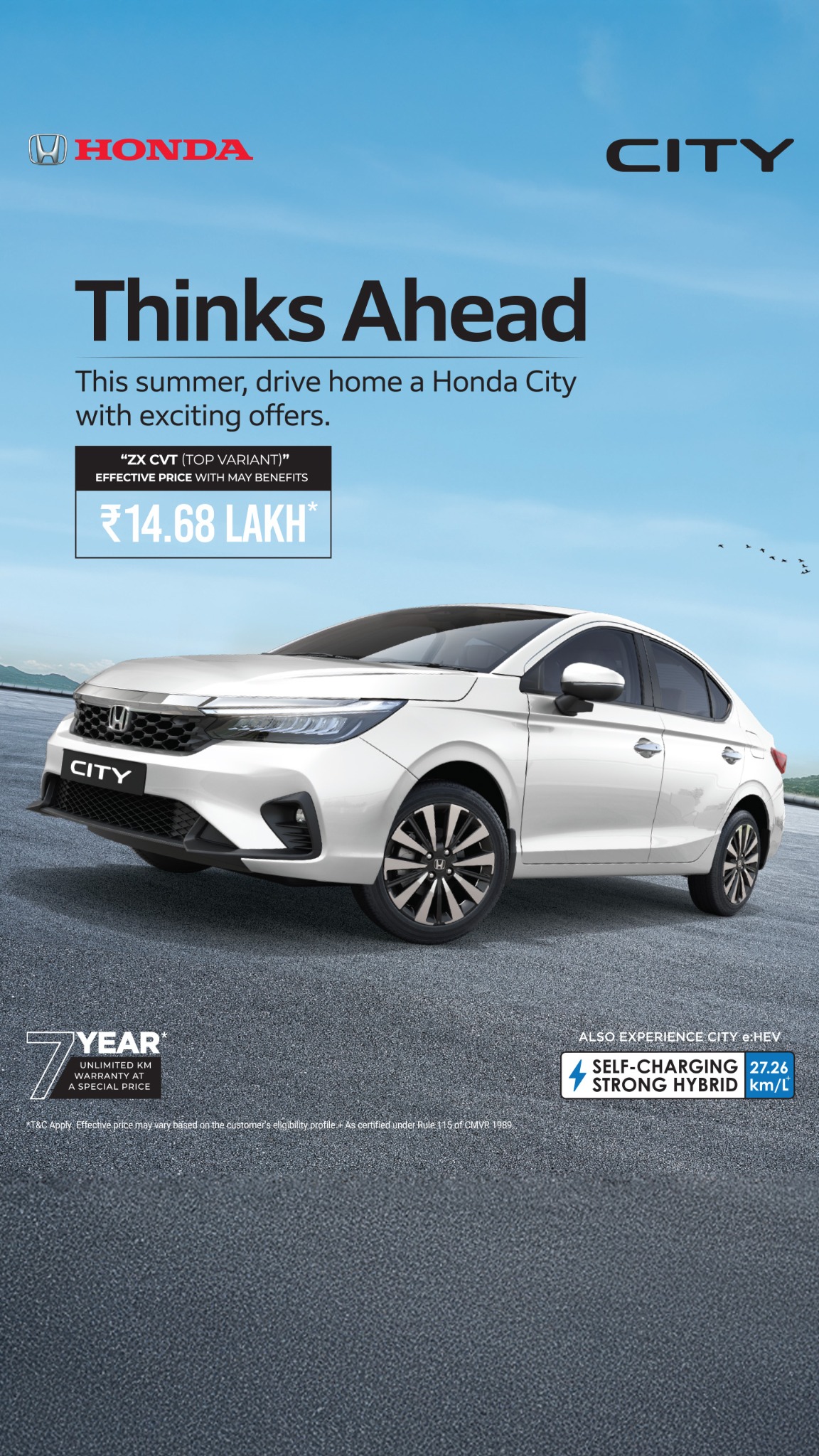 Honda Car India Facebook ad
