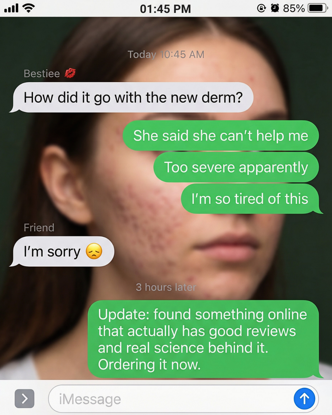 Terraura Facebook ad: The Answer When Doctors Say 'Too Severe'