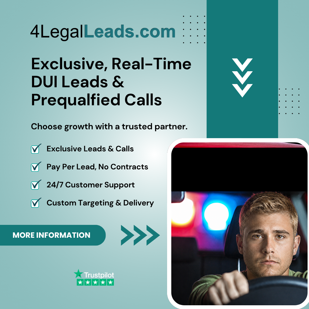 4LegalLeads.com: Leads for Law Firms & Selling Legal Plans Facebook ad