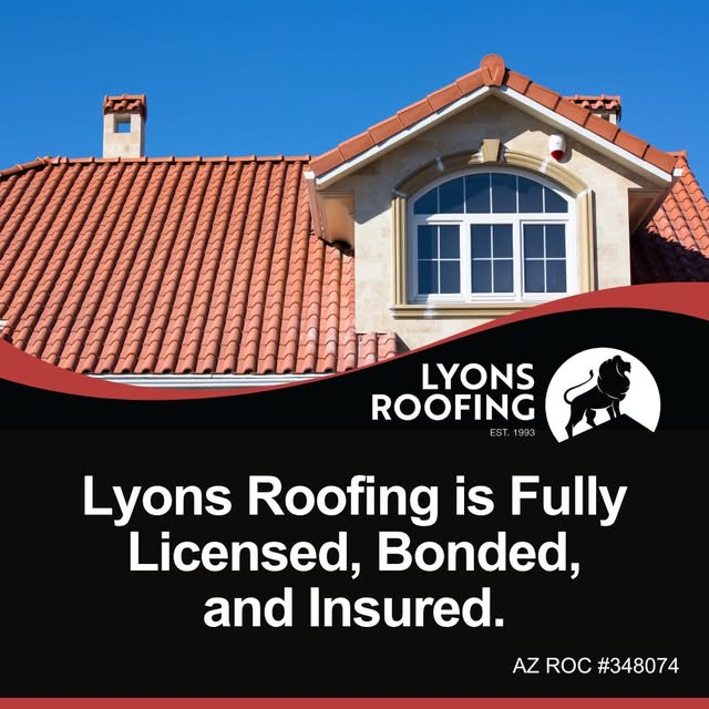 Lyons Roofing Facebook ad: Request a Free Roof Inspection | Lyons Roofing in Phoenix…