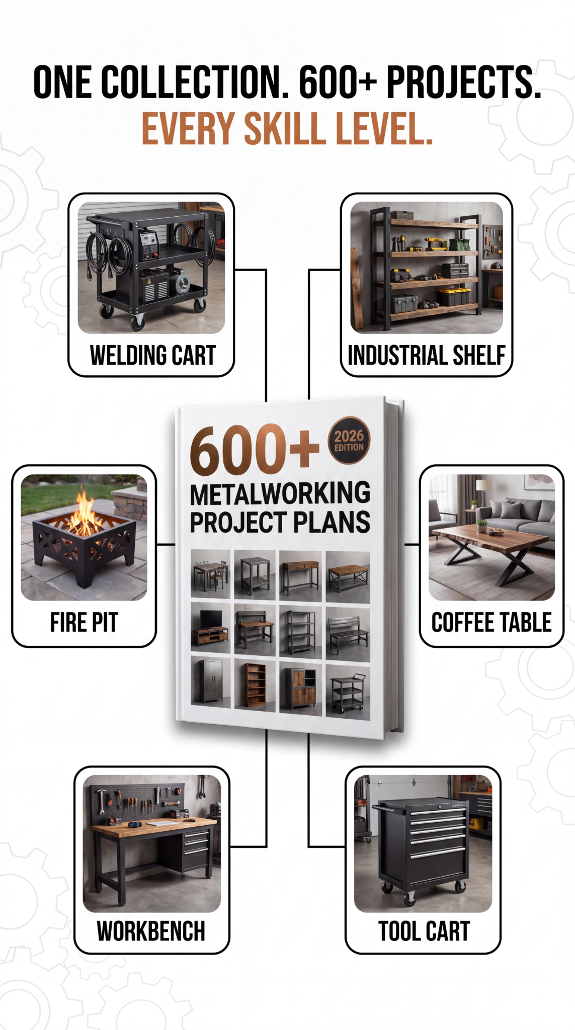 Master Crafts DIY Facebook ad: Build Metal Furniture That Lasts