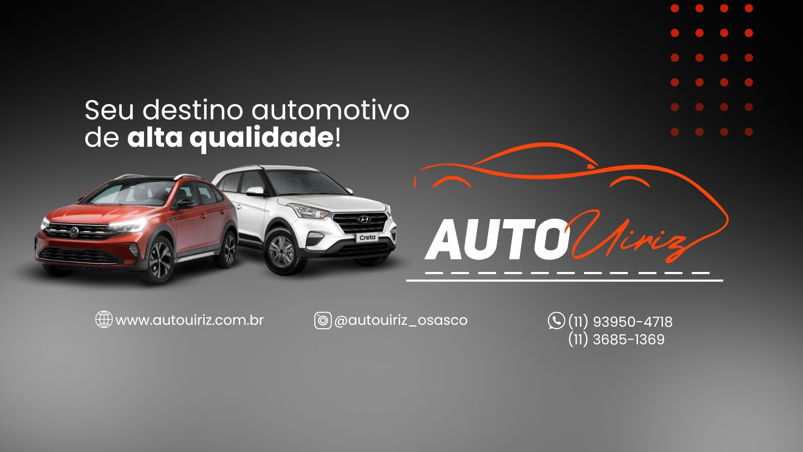 Auto Uiriz Osasco Facebook ad: Seu destino automotivo de alta qualidade