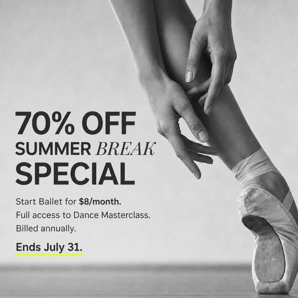 Dance Masterclass Facebook ad
