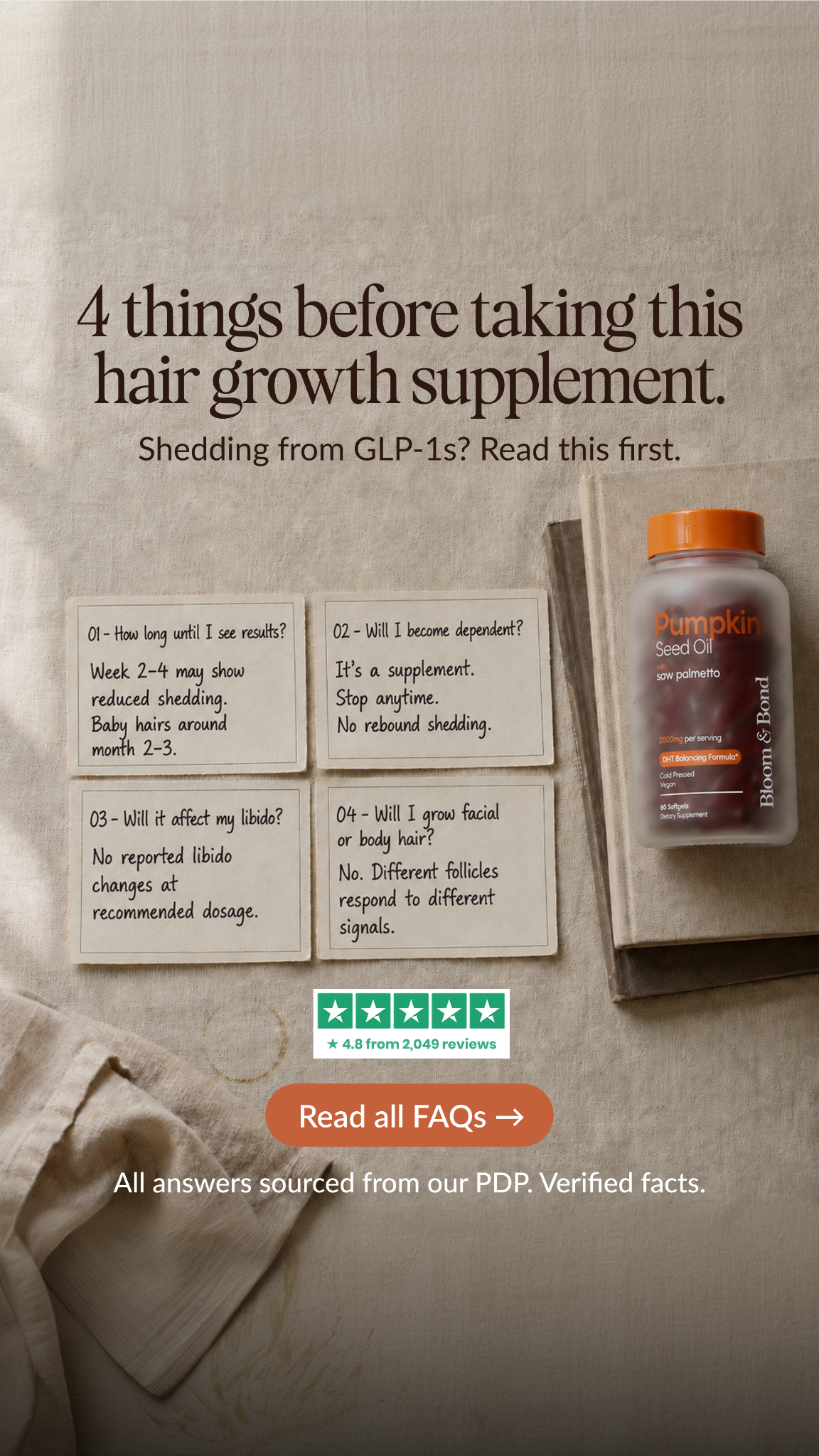 Bloom & Bond Facebook ad