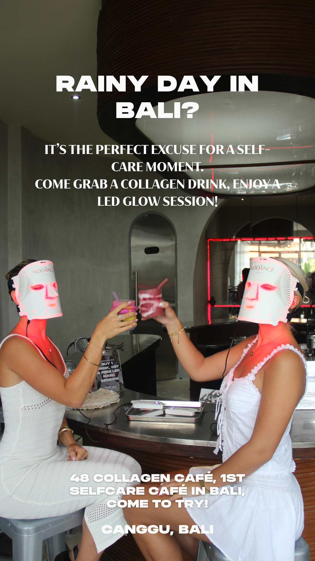 48 Collagen Café Bali Facebook ad from Jan 14, 2026