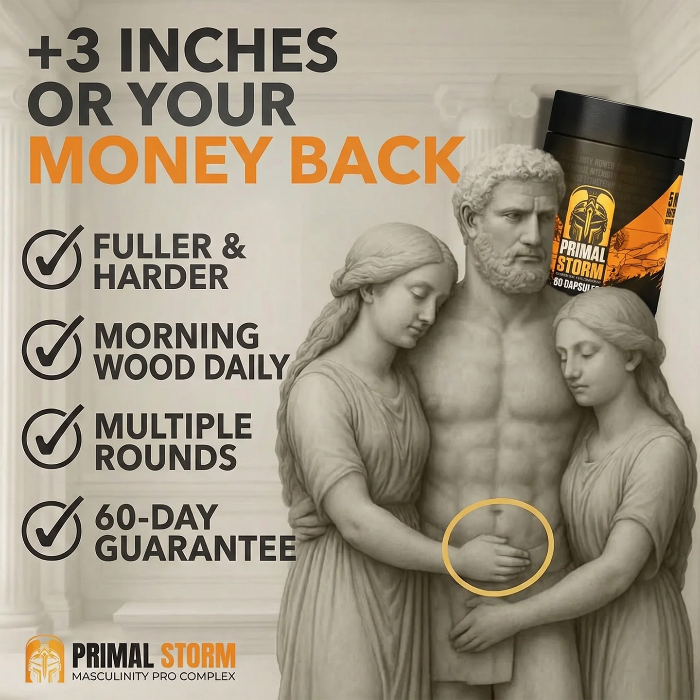 Primal-Storm Facebook ad