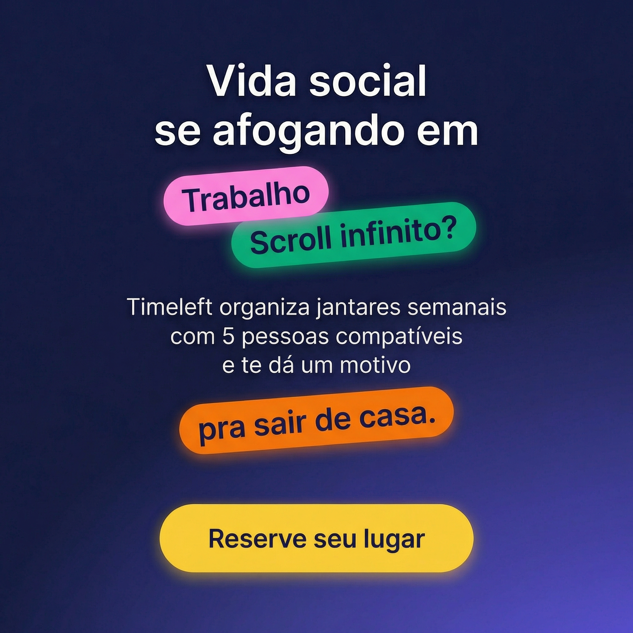 Timeleft Facebook ad