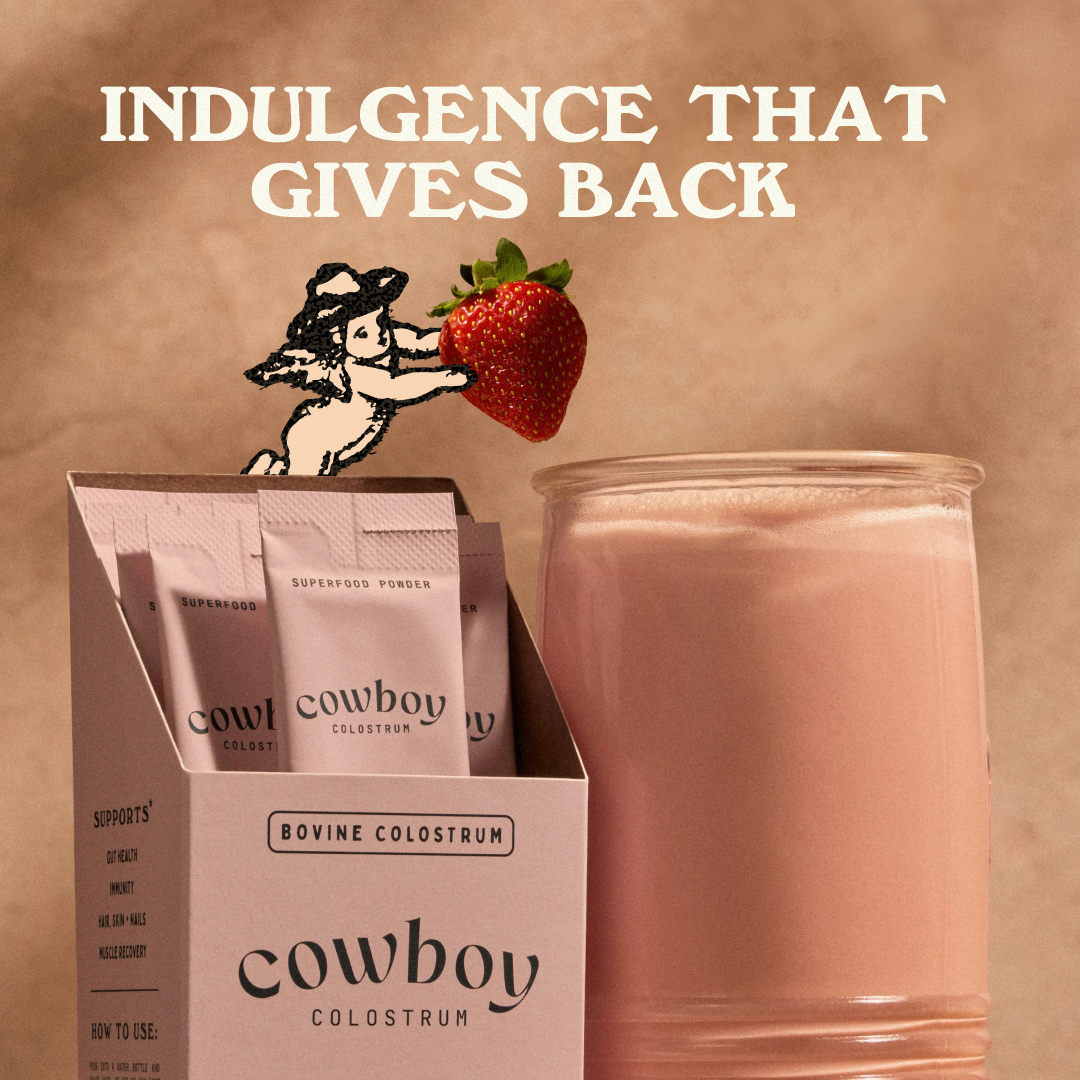 Cowboy Colostrum Facebook ad