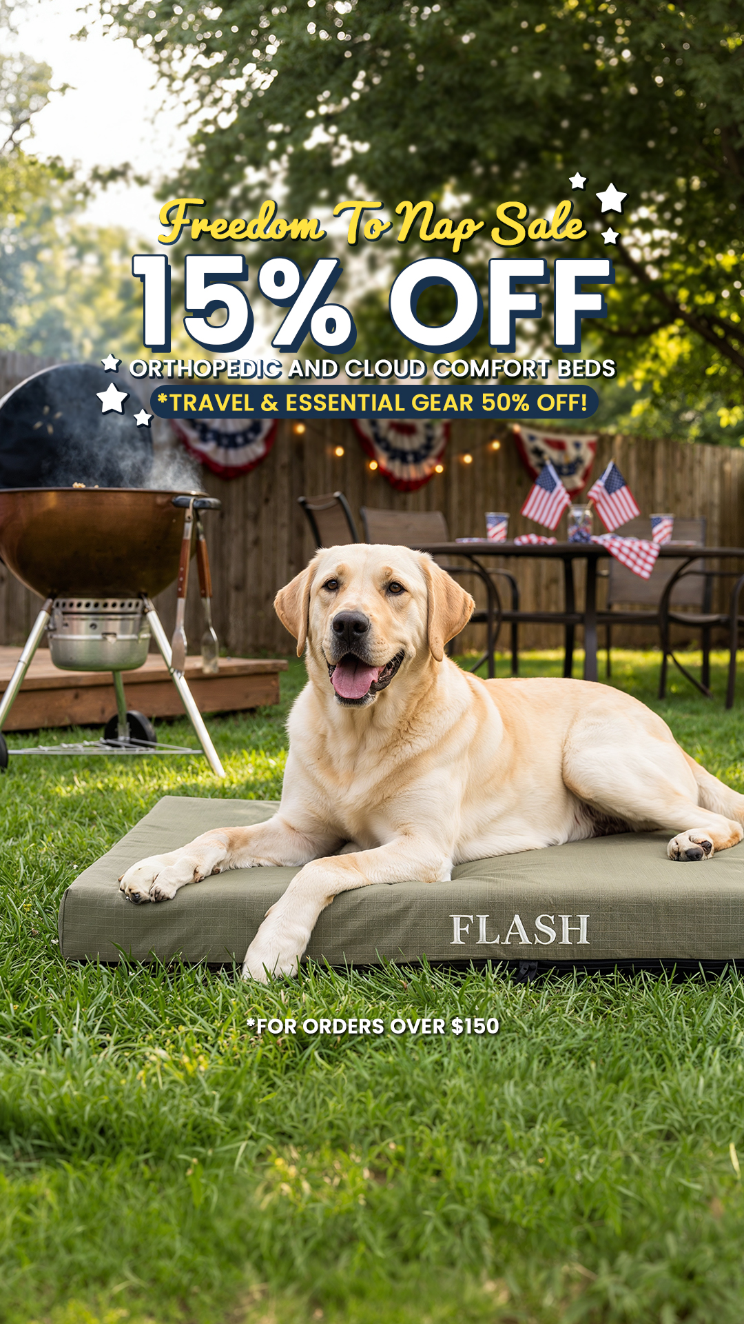 K9 Ballistics Dog Beds Facebook ad