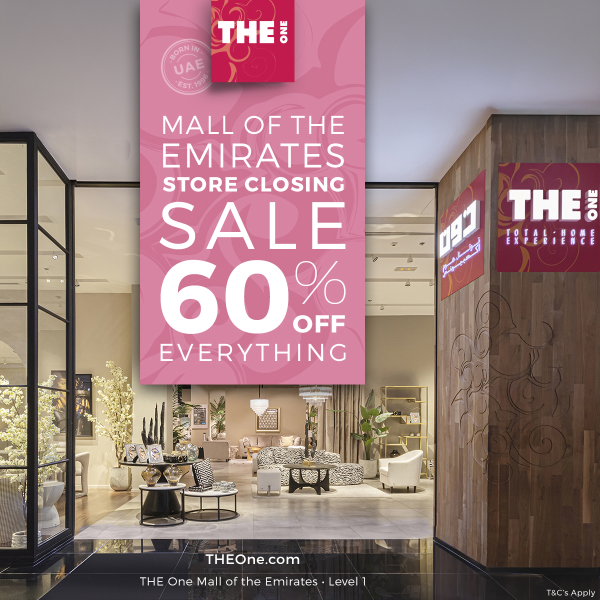 The One Total Home Experience Facebook ad