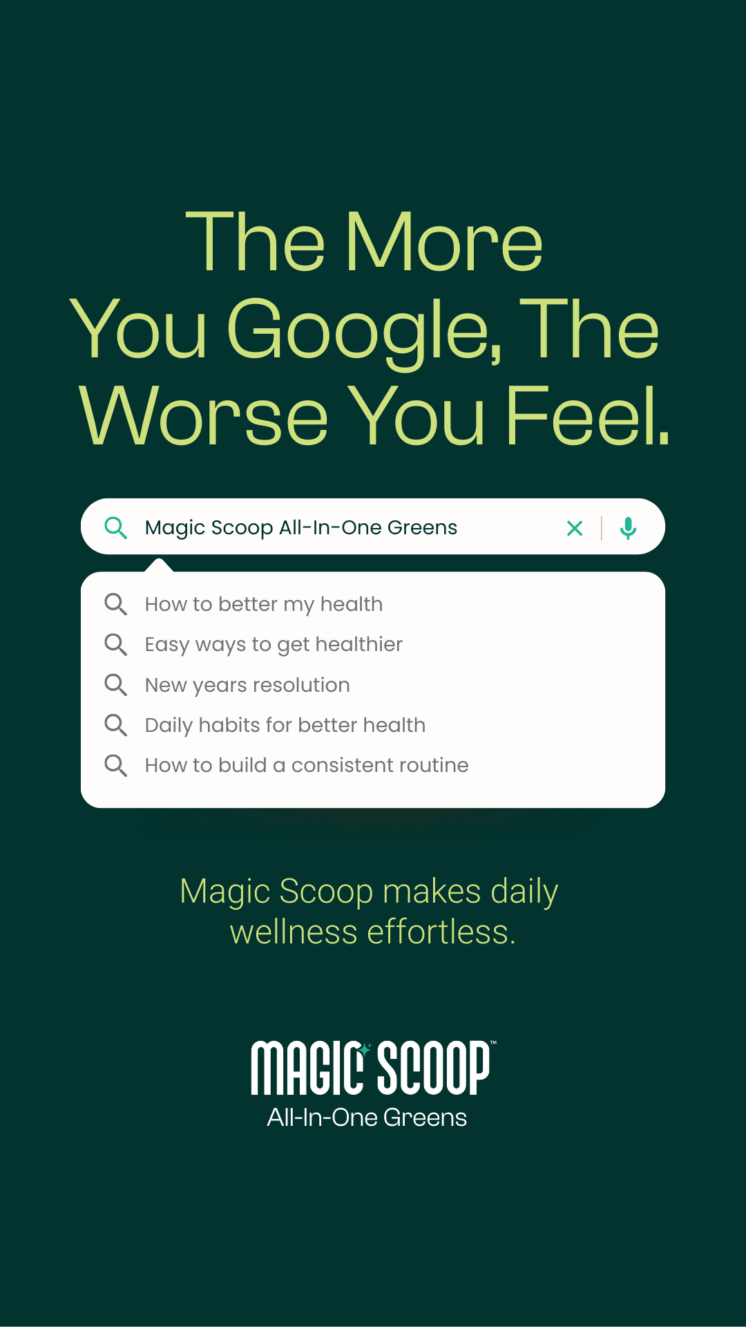 Magic Scoop Facebook ad