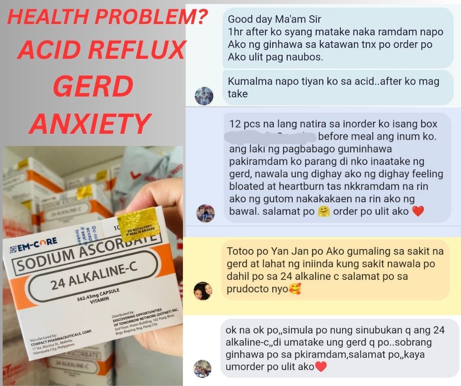 24 Alkaline C -Legit Distributor Facebook ad: 𝘼𝙘𝙞𝙙 𝙧𝙚𝙛𝙡𝙪𝙭? 𝙃𝙚𝙖𝙧𝙩𝙗𝙪𝙧𝙣?