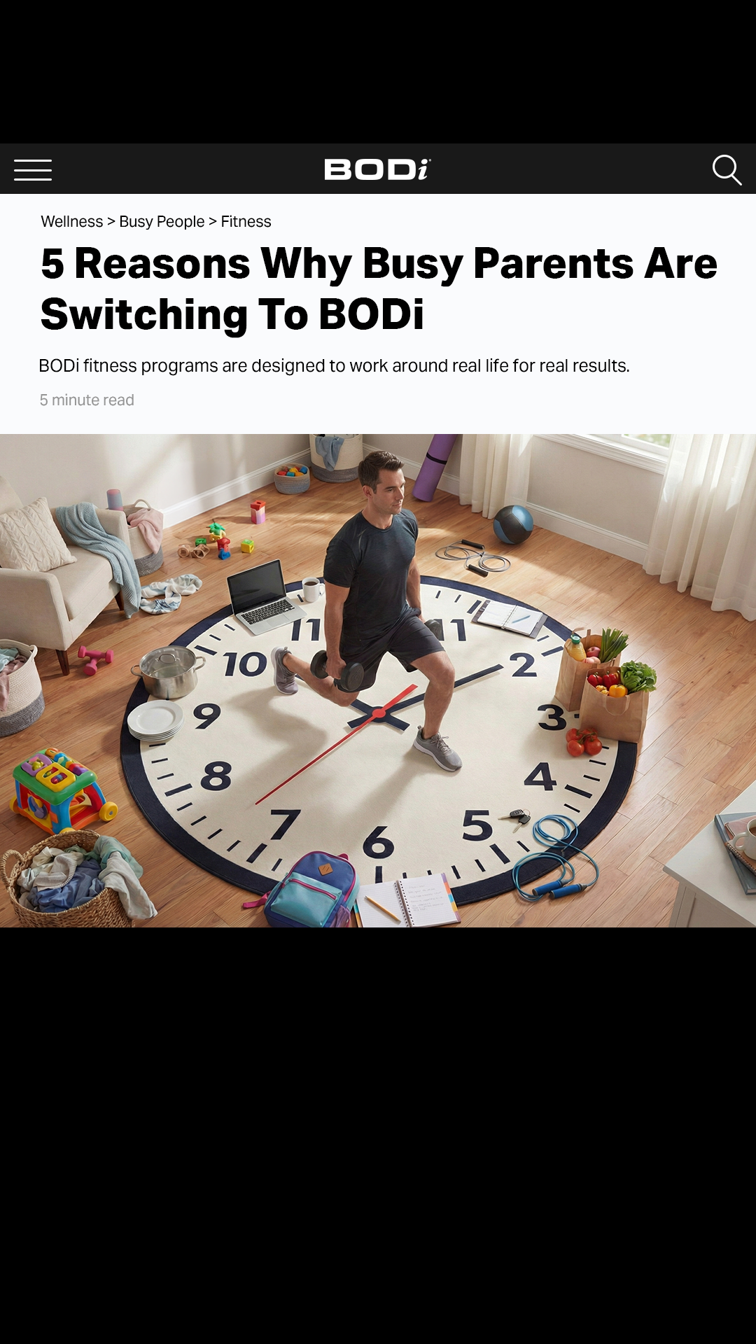 BODi Facebook ad