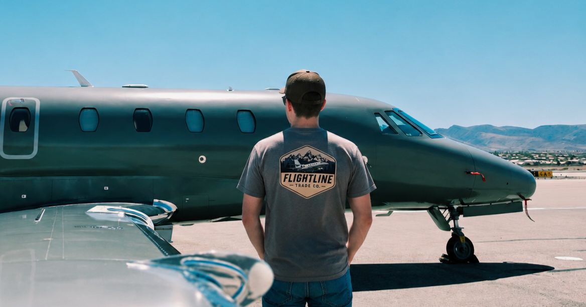 Flightline Trade Co. Facebook ad
