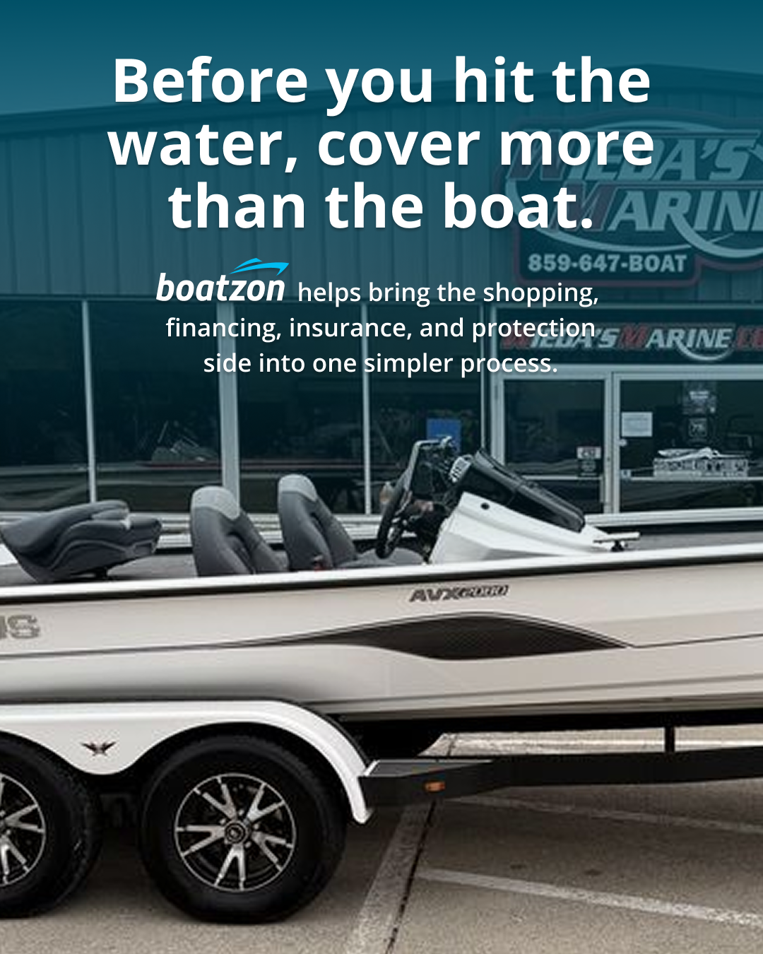 Boatzon Facebook ad